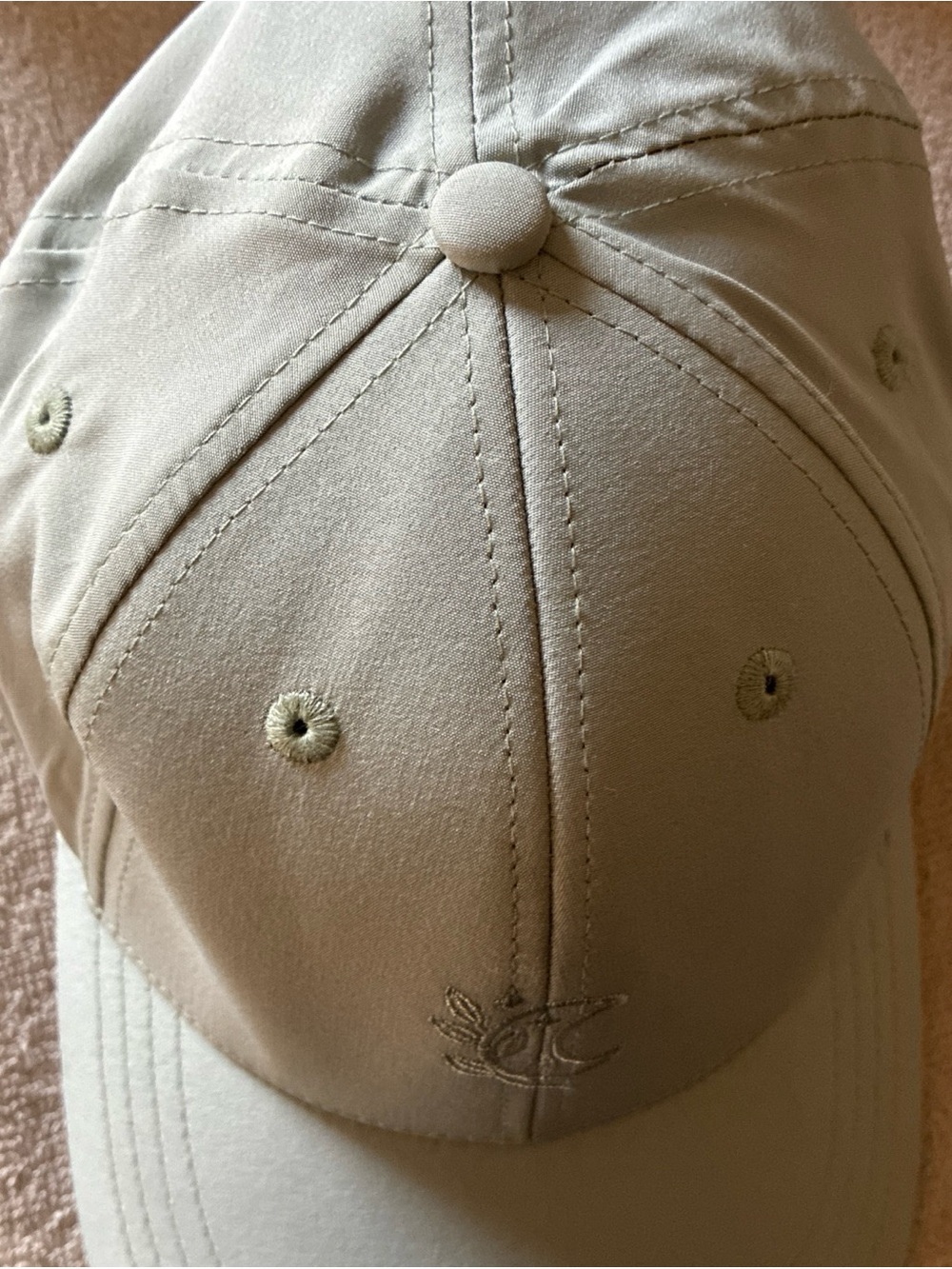 NEW Blogilates-Hat Cap Strap Back Womens Gray Green PonyTail Gym/Yoga Pilates OS - Picture 3 of 8